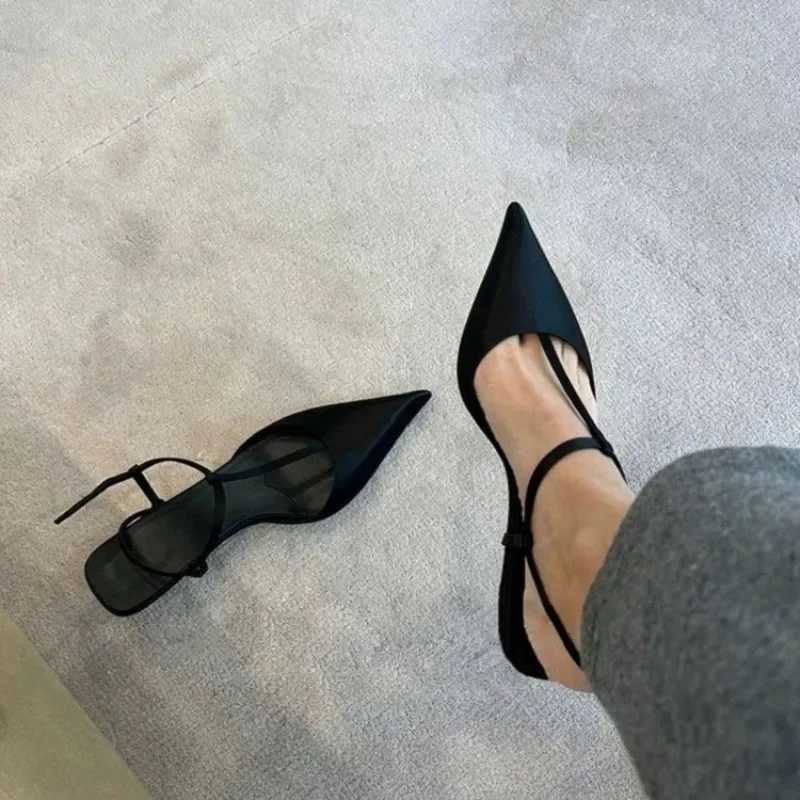 Women Shoes Heels - Buty damskie seksowne sandały z ostrym