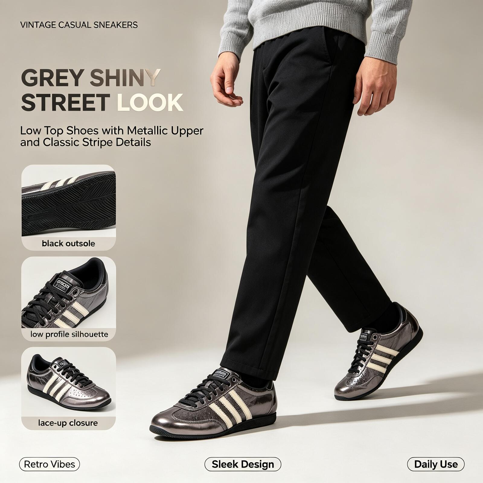 Women Shoes Hong Kong - Adidas Originals Metallic Grey Low Top