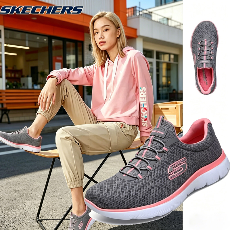 Women Shoes Hong Kong - Damskie buty wiosenne Skechers, oddychające sportowe