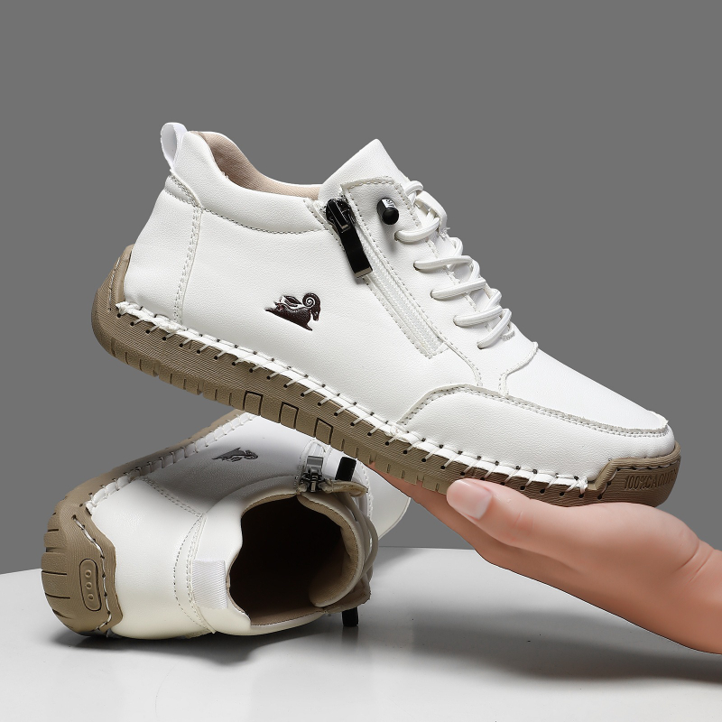 Women'S Shoes Hey Dude - Damskie sneakersy, ręcznie robione skórzane buty