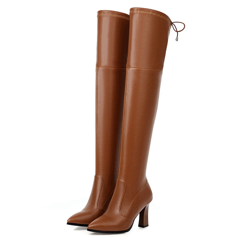 Elastyczne buty za kolano Buty – Women'S Shoes Big Feet recenzja i cena