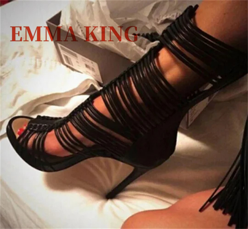 Damskie botki gladiatorki z od – Women Shoes Boots recenzja i cena